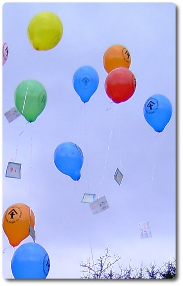 Luftballonweitflugwettbewerb
