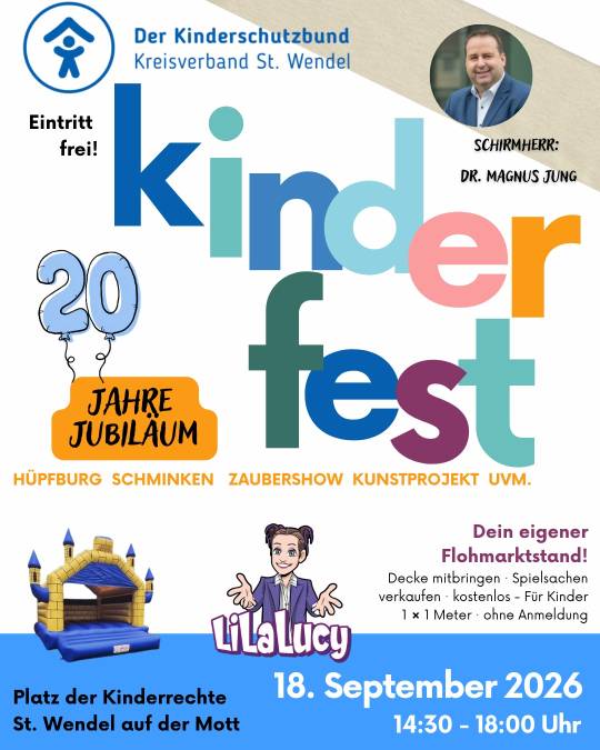 Kinderfest 20 Jahre UFER St.Wendel Kinderfest 20 Jahre UFER St.Wendel