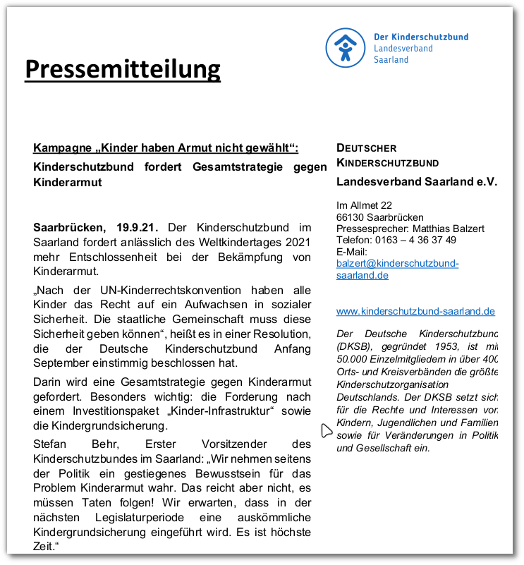 die Pressemitteilung lesen (PDF)