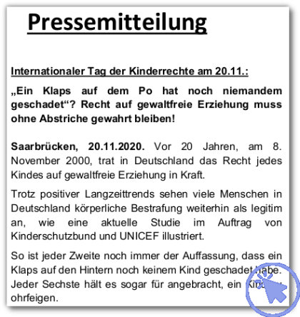die vollständige Pressemitteilung lesen (PDF)