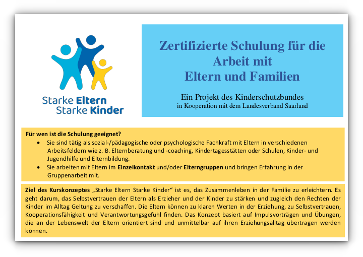 Flyer zur Kursleiterschulung (PDF)