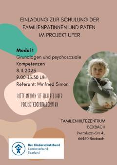 Einladung zur Patenschulung am 8.11.25