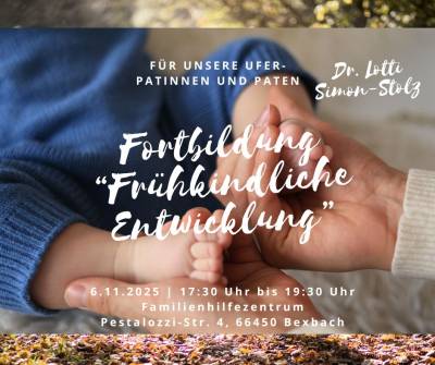 Fortbildung Frühkindliche Entwicklung am 6.11.25