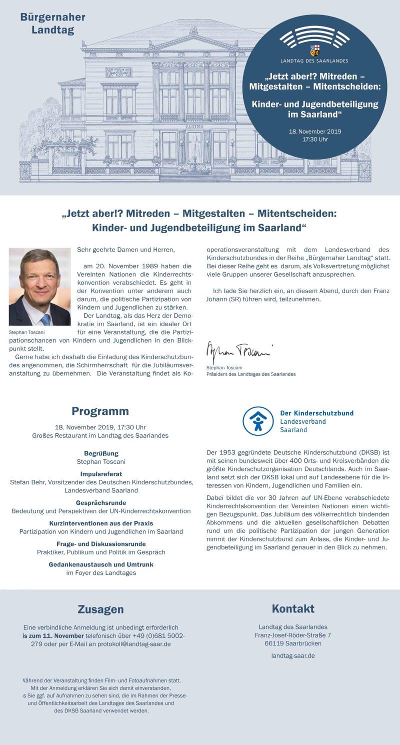 Einladung